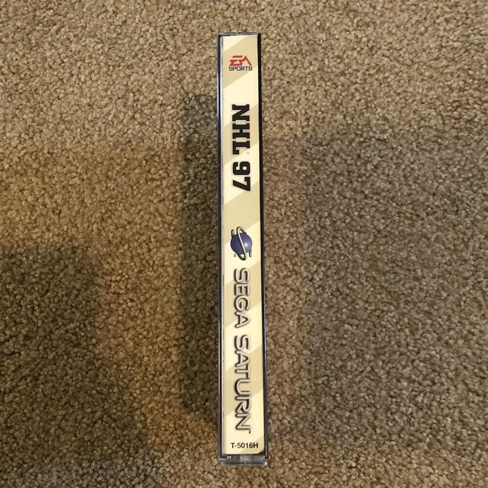 Sega Saturn NHL Hockey 1997 Game Disc Case No Manual